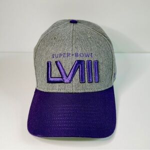 NWOT '47 Hat Super Bowl 58 NFL - Purple and Gray